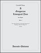 A Gregorian Liturgical Year #3 The Vigil of Pentecost Organ sheet music cover